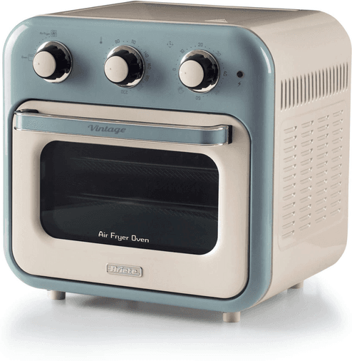Ariete Vintage Celeste - Friggitrice ad aria e forno elettrico 16L