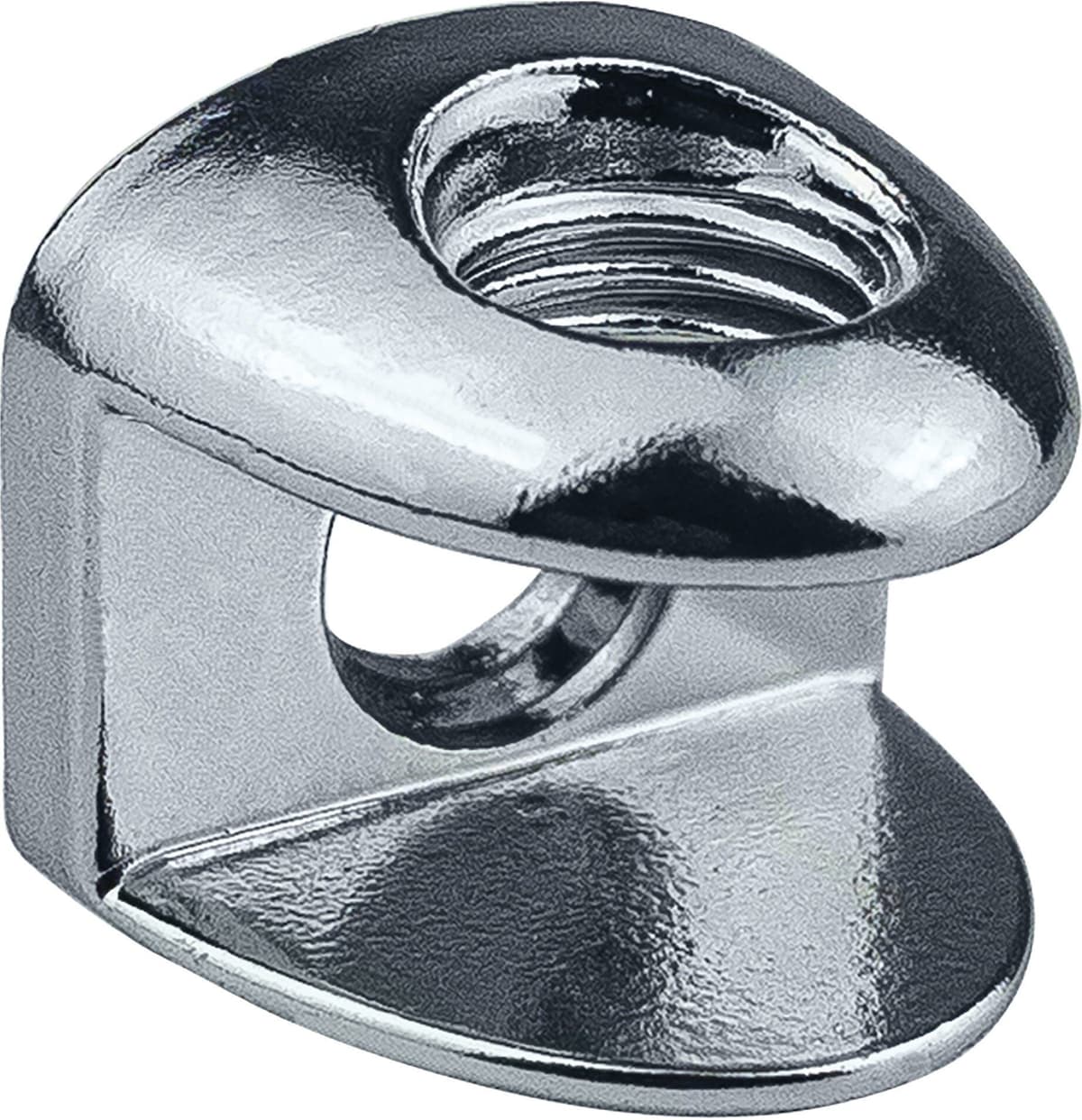 Tecnomat REGGIVETRO CIP CON FORO SPESSORE 8 mm ACCIAIO CROMATO 2 PEZZI