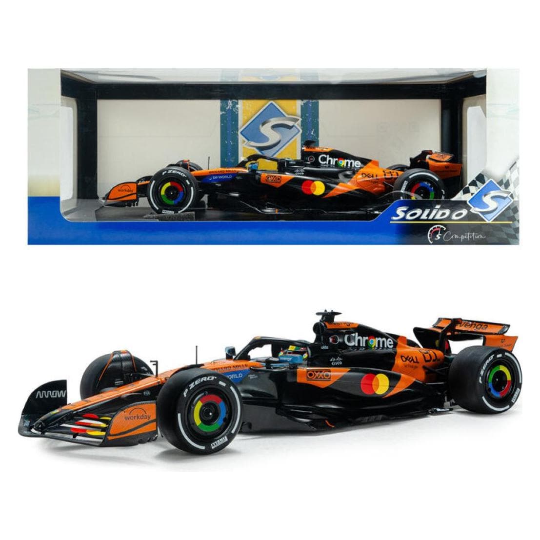 Solido 1:18 McLaren MCL39 #81 orange (421186322)