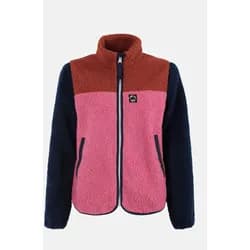 Danefae Danebirk Fleecejacke Pink Rot Dunkelblau