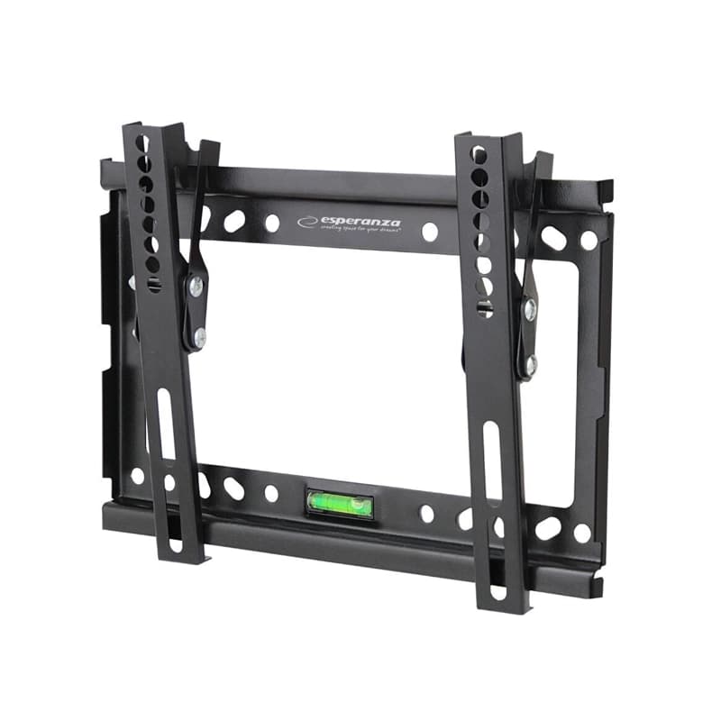 Esperanza ERW010 Βάση Τηλεόρασης Τοίχου έως 50" και 25kg Μαύρο ERW010