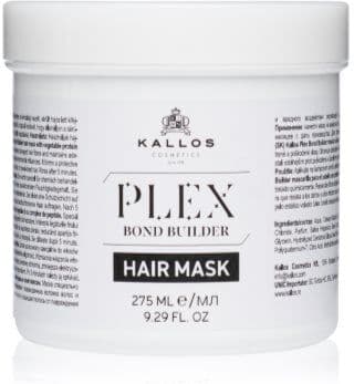 Kallos Plex Hair Mask máscara regeneradora para cabelos danificados e quimicamente tratados 275 ml. Plex Hair Mask