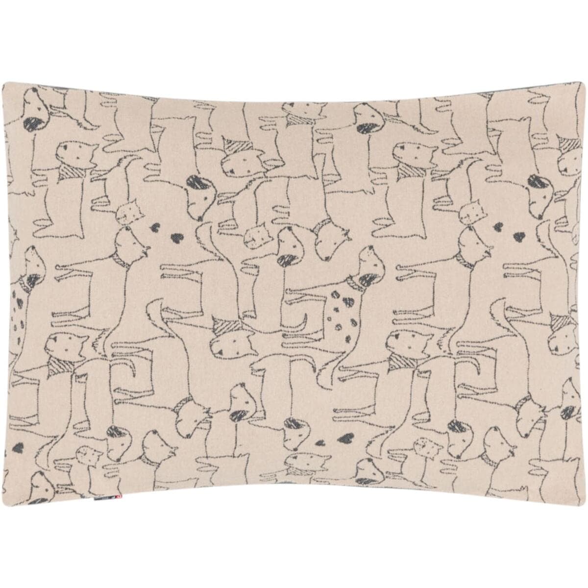 Hundebett ohne Füllung best friends allover 60 x 90 cm - Natur - von David Fussenegger