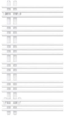 Zehnder Yucca Asym Design-Heizkörper ZY300148G300000 YA-090-050, 872 x 478 mm, Light grey, einlagig
