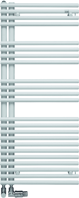 Zehnder Forma Asym Design-Heizkörper ZF700250GG00000 LFAR-120-050-05, 1161 x 496 mm, bronze