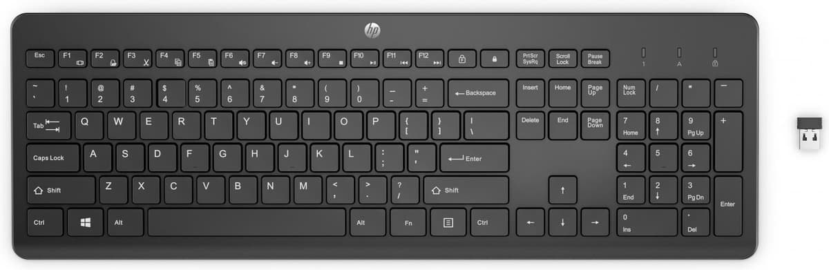 HP 3l1e7aa Tastiera Wireless 230 - 3l1e7aa
