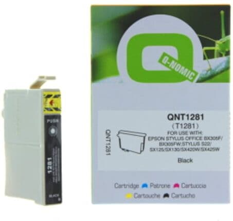 Q-Nomic T1281 (T12814010) Cartucho de tinta negro