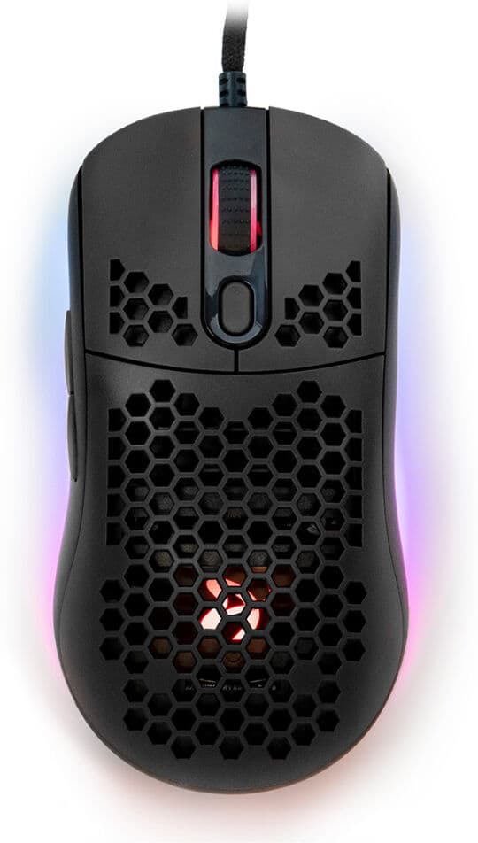 Arozzi Favo Ultra Light Gaming Mouse - Svart