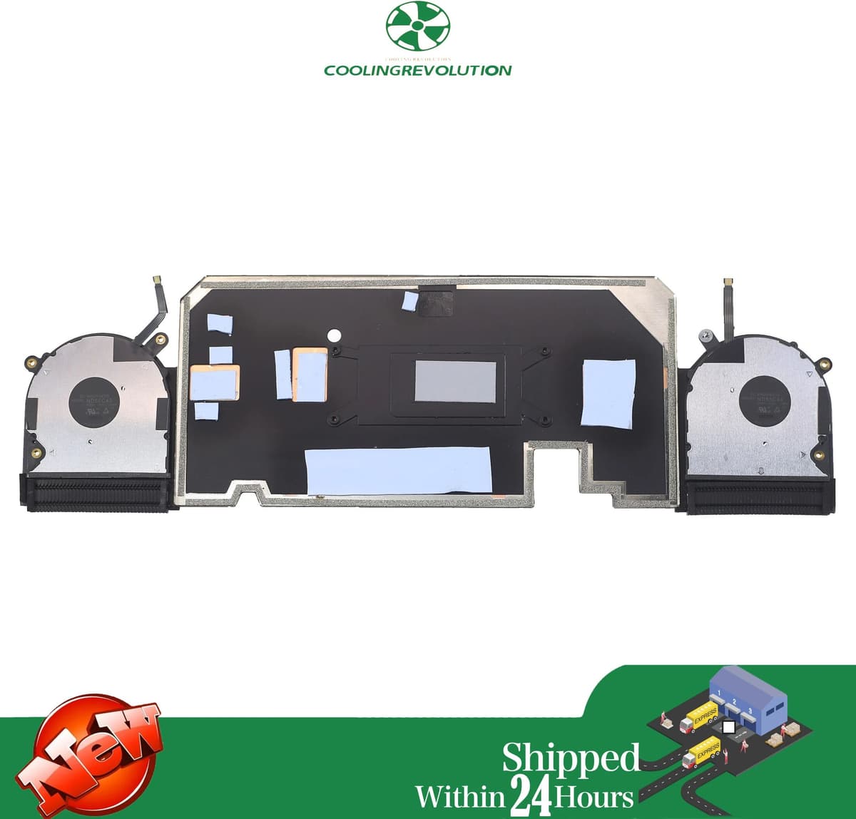 COOLING REVOLUTION Loptap Fan with Heatsink ND55C44 ND55C43 for Dell XPS 13 7390 2 in 1 00VMDK 0VMDK AT2C9001ZT0 AT2C9001DT0
