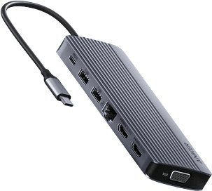 Anker USB-C Hub (14-in-1, Triple Display)