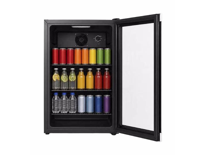 Kibernetik GK70 Gastro Kühlschrank – Mini Kühlschrank freistehend – schwarz
