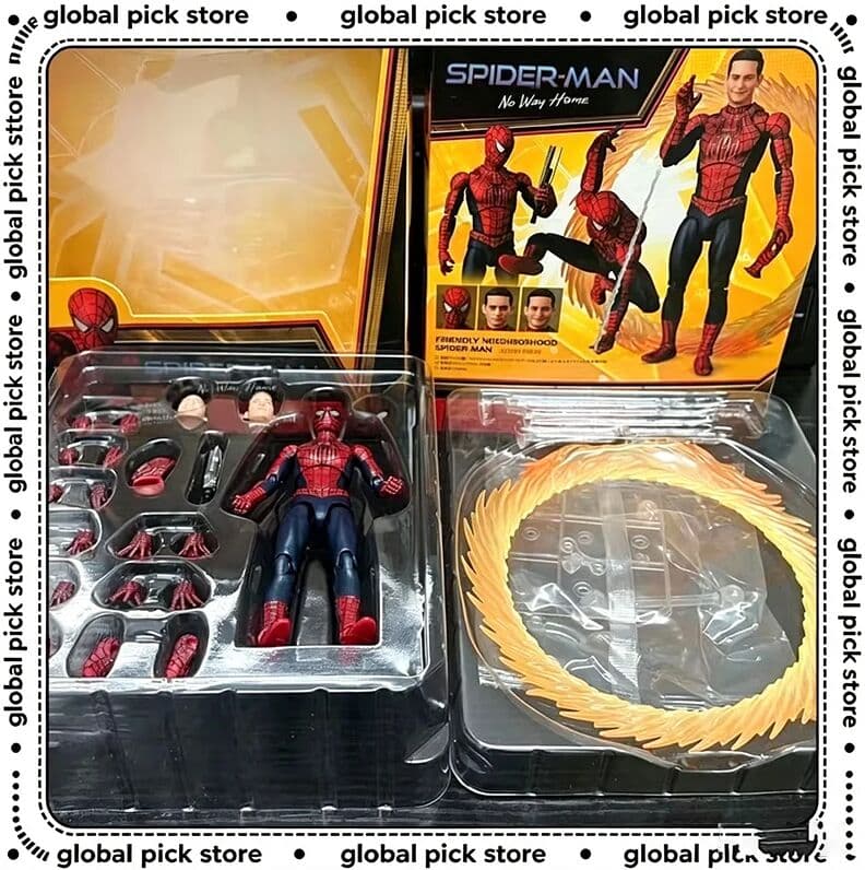 Bandai X-men Action Figure Mafex No.241 Toby Maguire Heroes Have No Return Friendly Neighborhood Gk Figure Model Toys Gift