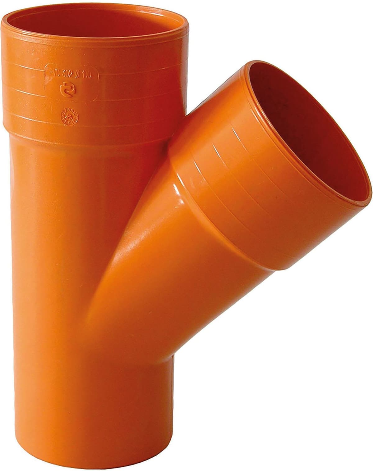 Tecnomat DERIVAZIONE 45° Ø 50 mm PVC ARANCIO