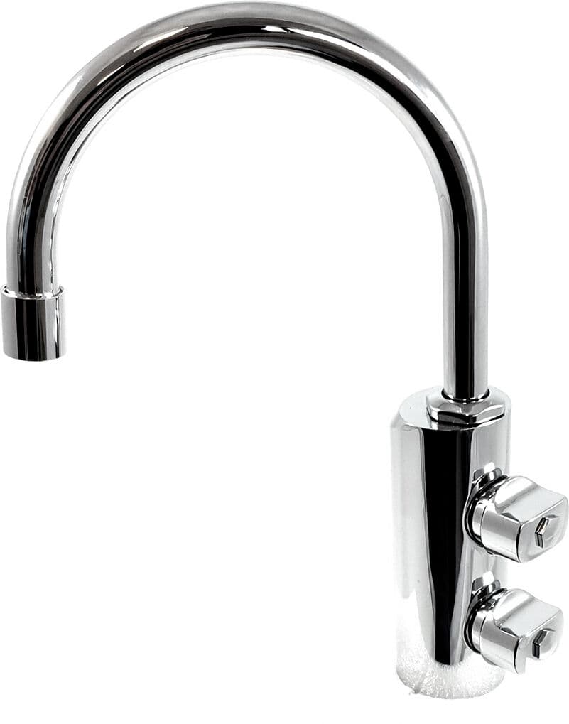 Rubinetto Forhome® 2 Vie Per Acqua Depurata Rubinetto Per Depuratore (Colore: Cr