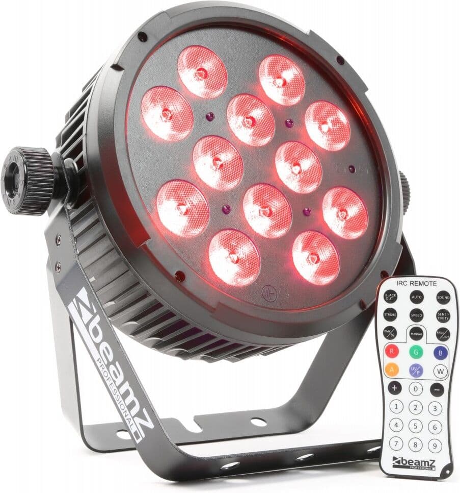 Proyector LED PAR Slim 12x 8W (4 EN 1) RGBA DMX (BT310) - beamZ