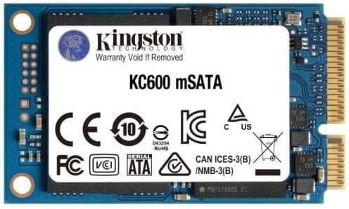 SSD mSATA KC600 256GB 3D TLC - KINGSTON