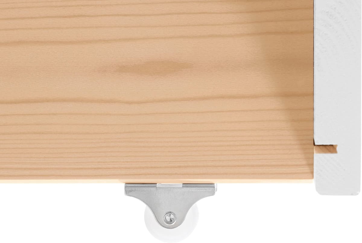 Schubkasten OTTO HOME "LOTTE " passend zum Kinderbett", weiß, B:130cm H:19,5cm T:61cm, Massivholz, Schubladen, Schubkasten, zertifiziertes Massivholz