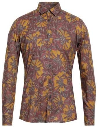 Homme Camisa Hombre Ladrillo 40 Hombre