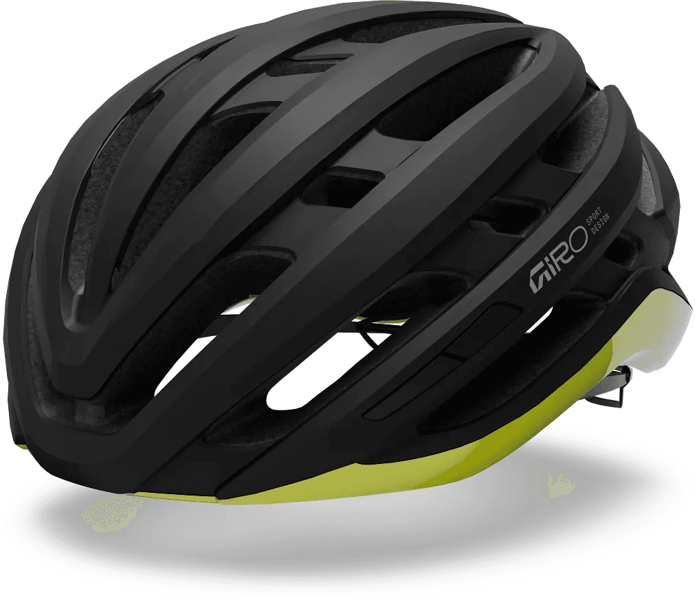Giro Agilis Mips Mat Black/gloss Hiviz Yellow S