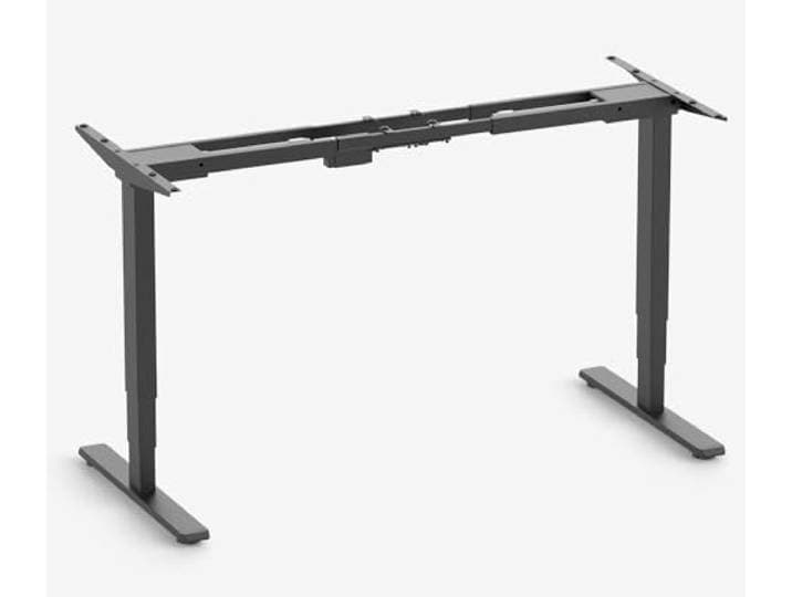 Ergolutions Höhenverstellbares Tischgestell – FOKUS elektrisch – 62–128 cm – für Tischplatten bis 160 cm – 5 Jahre Garantie