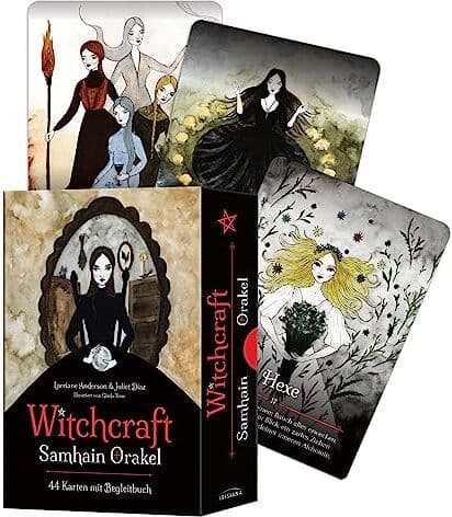 Lorriane Anderson - Witchcraft Samhain Orakel: 44 Karten mit Begleitbuch - Magische Orakelkarten für moderne Hexen zu Halloween - Deutsche Ausgabe von Seasons of the Witch Samhain Oracle - Preis vom 01.10.2026 17:08:56 h