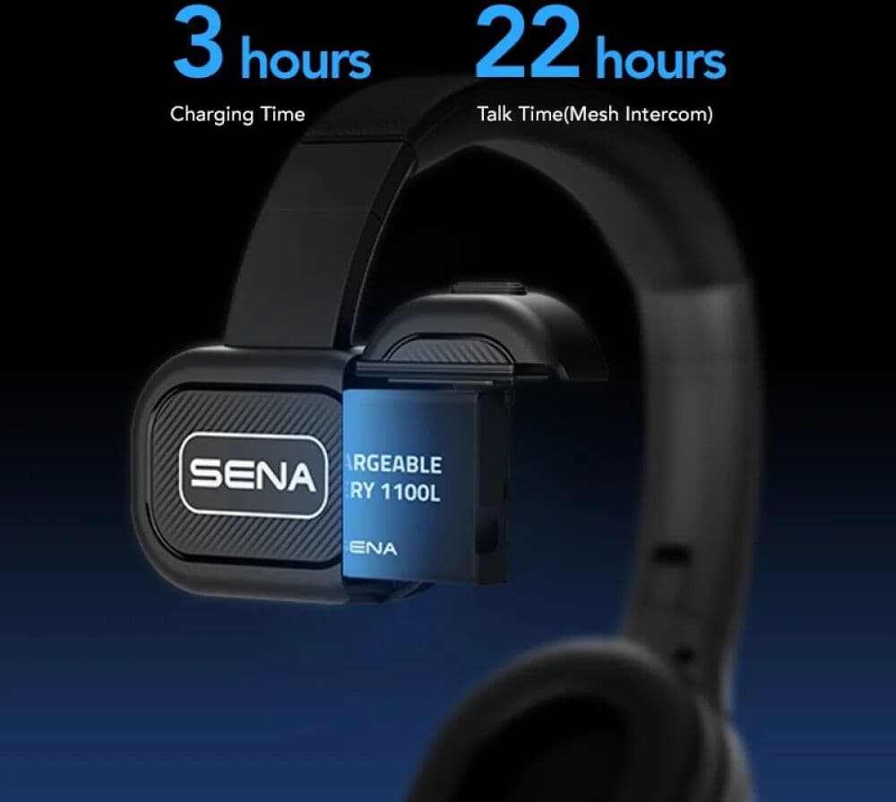 Sena Intercom Nautitalk Easy Mono Headsets Mesh Communication Black One Size