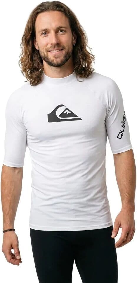 Quiksilver Rash Guard Manga Corta Eqywr03358 All Time White L