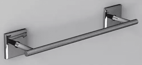 Håndklestang Forkrommet, 356x75x56 Mm