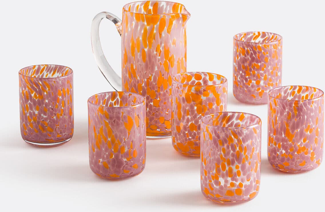 LA REDOUTE INTERIEURS Carafe en verre moucheté, DOTIO