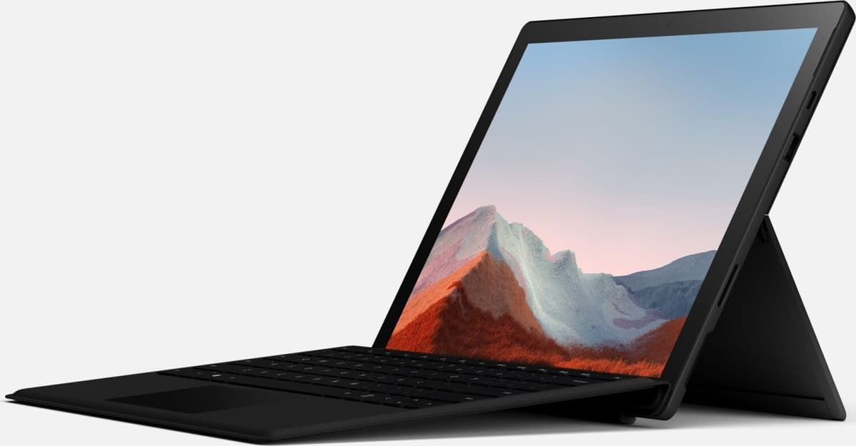 Microsoft Surface Pro 7 Plus   i7-1165G7   12.3"   16 GB   256 GB SSD   Surface Dock   Win 11 Pro   noir   UK - Refurbished