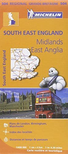 Michelin - 504 South East England, Midlands, East Anglia - Preis vom 11.10.2026 03:10:56 h