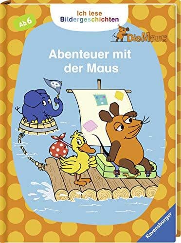 Ich lese Bildergeschichten Die Maus: Abenteuer mit der Maus: Für Leseanfänger - Preis vom 01.10.2026 17:08:56 h
