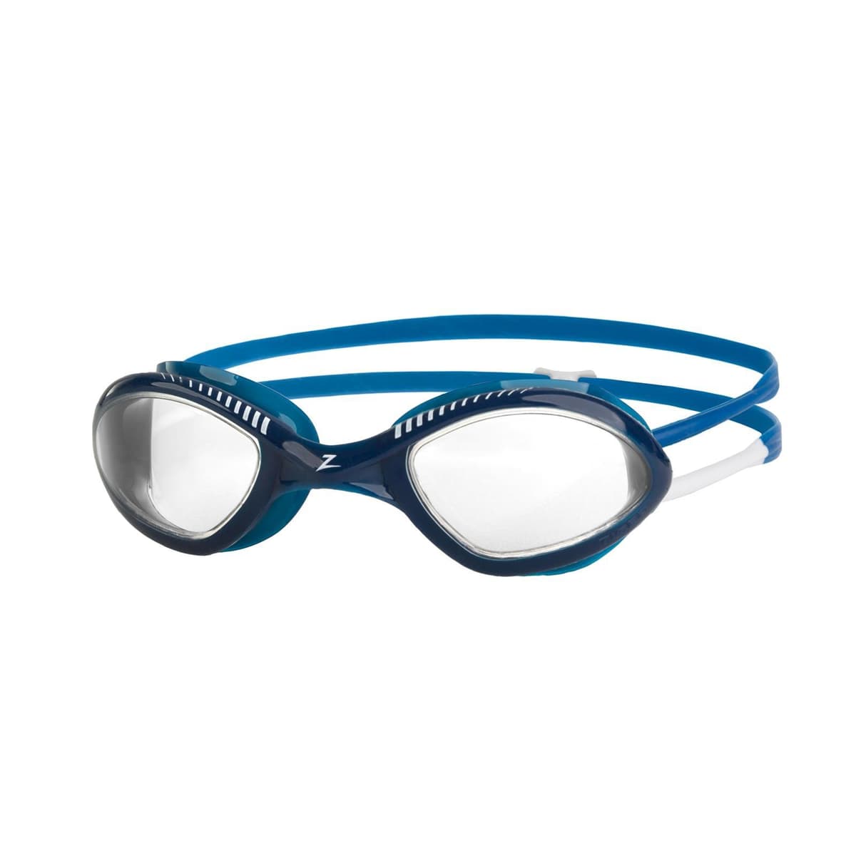 Zoggs Unisex Tiger SNR zwembril voor volwassenen (Blauw/wit/helder)