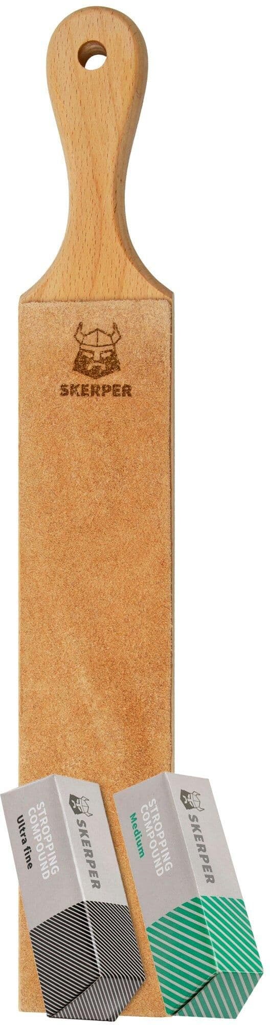 Polerka Skerper Stropping z 2 pastami polerskimi