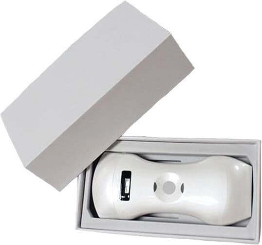 Ecógrafo portátil sem fios SonoStar UProbe 6CPL Ultrasound Scanner 3 em 1: sondas linear, convexa e de matriz em fase. Compatível com iPhone e Android