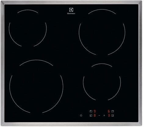 Electrolux Placa vitrocerámica con 4 zonas de cocción - LRR6430M. Negro
