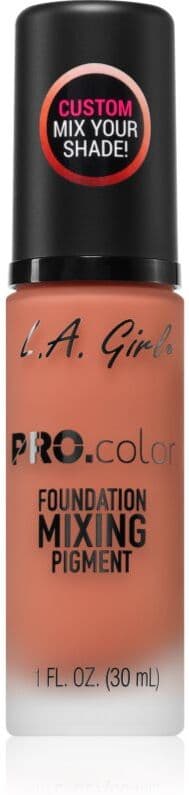 L.A. Girl Cosmetics PRO. Color foundation colour pigment shade Orange 30 ml