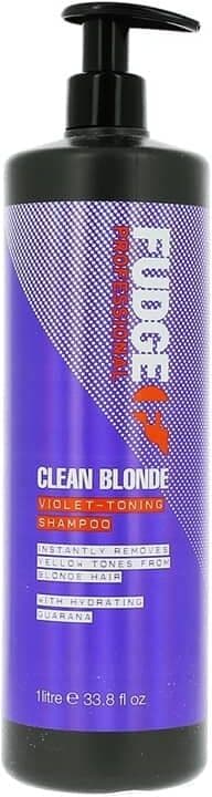 Fudge Clean Blonde Violet-Toning Shampoo 1000ml