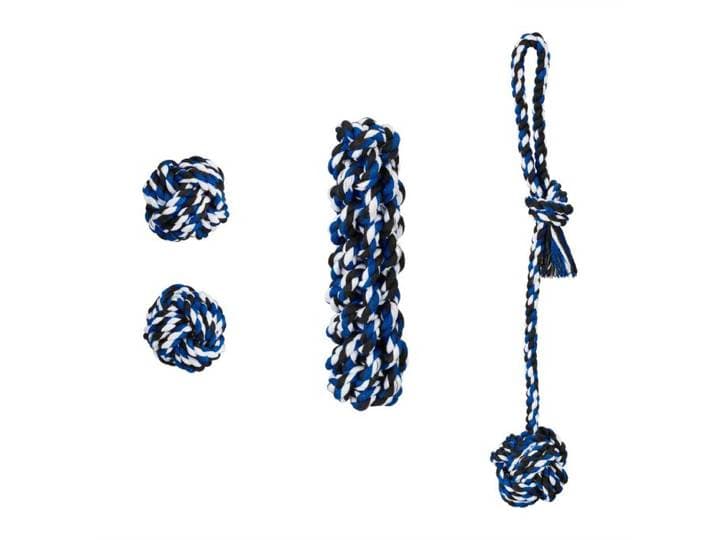 Relaxdays Speeltouw hond 4-delige set