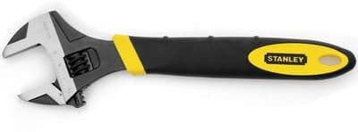 Stanley Hand Tools 90-950 12"" Max Steel Adjustable Wrench"