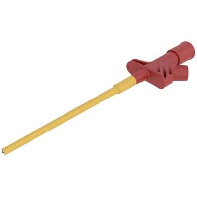 Hirschmann Test & Measurement KLEPS 2600 rt Sicherheits-Abgreifklemme Steckanschluss 4 mm CAT II Rot