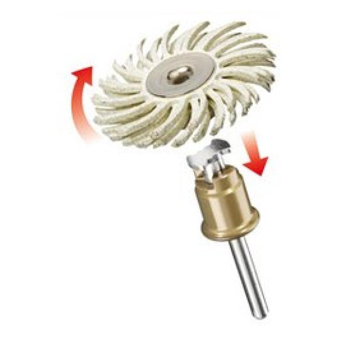Dremel Feinschleifbürste Ø 25,4 mm, Körnung 120, EZ SpeedClic kompatibel (1 Stück)Clic (1 pc.) (2615S472JA)