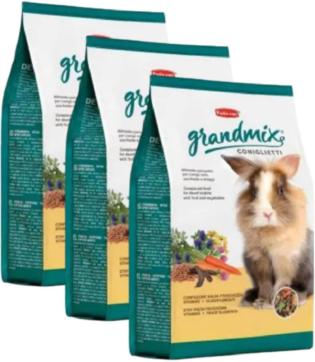 Padovan Grandmix Coniglietti KIT RISPARMIO 3X3KG