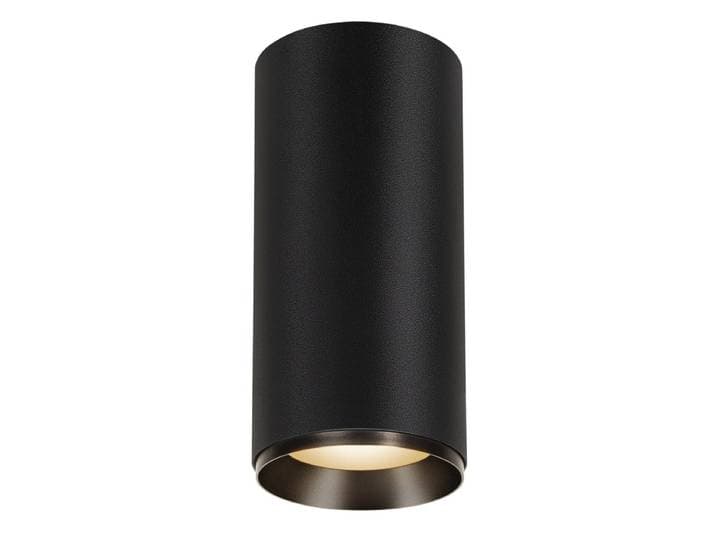 Opbouwspot Numinos XL Dali cilinder zwart 3000K - 36gr SLV - 1005766