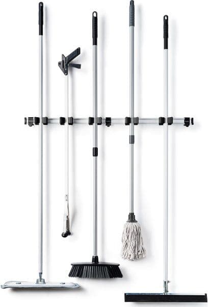 Toolflex One Skinne Med 5 Holdere, Alu/sort, 94 Cm