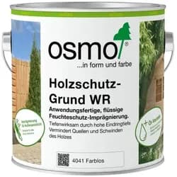 OSMO Holzschutz-Grund WR 4041 Farblos Gebinde 2,5 L