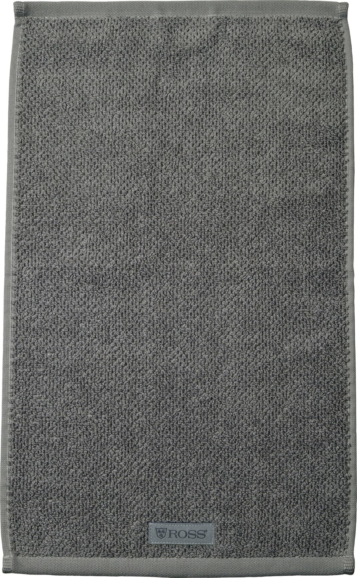 Gaestehandtuecher ROSS "Selection", grau (schiefer), B:30cm L:50cm, Frottier, Obermaterial: 100% Baumwolle, Handtücher, Gaestehandtuecher, 100 % Bio-Baumwolle schiefer B/L: 30cmx50cm, 6 Stk., Frottier
