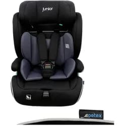 Petex, Kindersitz, Supreme Plus 1151 ISOFIX schwarz HDPE nach ECE R129 Kindersitz Schwarz (Kindersitz, ECE R129/i-Size Norm)