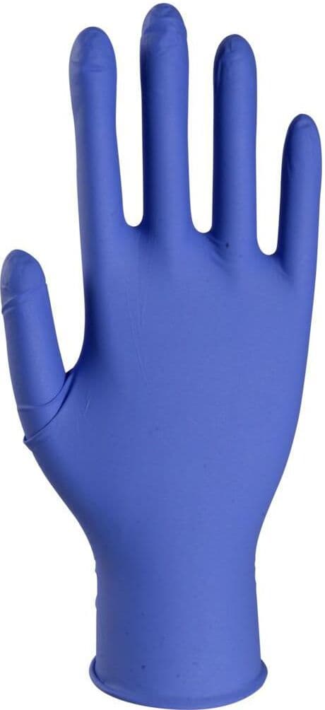 ABENA Nitrilhandske lång Classic XL blå 150/fp