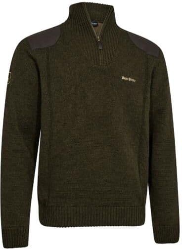 Deerhunter Mens Finley Stormliner Knit, Woodland Melange